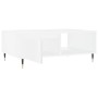 Mesa de centro madera de ingeniería blanco 90x60x35 cm en Mesas de centro | Comprar online en Foru.es