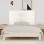 Cabecero de cama de pared madera maciza pino blanco 166x3x90 cm de vidaXL, Cabeceros y pies de cama - Ref: Foro24-824909, Pre...