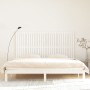 Cabecero de cama de pared madera maciza pino blanco 204x3x110cm de vidaXL, Cabeceros y pies de cama - Ref: Foro24-824929, Pre...