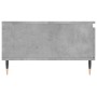 Mesa de centro madera de ingeniería gris hormigón 90x60x35 cm en Mesas de centro | Comprar online en Foru.es