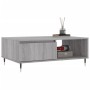 Mesa de centro madera de ingeniería gris Sonoma 90x60x35 cm en Mesas de centro | Comprar online en Foru.es