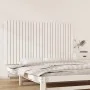 Wandbett-Kopfteil aus massivem weißem Kiefernholz, 159,5 x 3 x 90 cm von vidaXL, Kopf- und Fußteile - Ref: Foro24-824899, Pre...