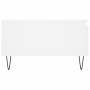 Mesa de centro madera de ingeniería blanco 90x60x35 cm en Mesas de centro | Comprar online en Foru.es
