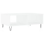 Mesa de centro madera de ingeniería blanco 90x60x35 cm en Mesas de centro | Comprar online en Foru.es