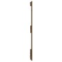 Cabecero cama pared madera maciza pino marrón miel 185x3x90 cm de vidaXL, Cabeceros y pies de cama - Ref: Foro24-824916, Prec...