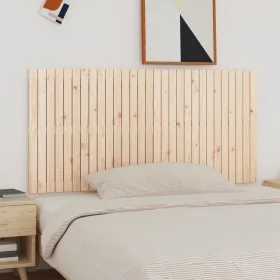 Solid pine wood wall bed headboard 185x3x90 cm by vidaXL, Headboards and footboards - Ref: Foro24-824913, Price: 106,84 €, Di...
