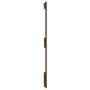 Cabecero cama pared madera maciza pino marrón miel 166x3x90 cm de vidaXL, Cabeceros y pies de cama - Ref: Foro24-824911, Prec...