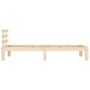 Estructura de cama de madera maciza 90x200 cm de vidaXL, Camas y somieres - Ref: Foro24-814739, Precio: 85,91 €, Descuento: %