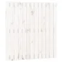 Wandbett-Kopfteil aus massivem weißem Kiefernholz, 82,5 x 3 x 90 cm von vidaXL, Kopf- und Fußteile - Ref: Foro24-824904, Prei...