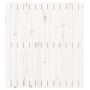 Cabecero de cama pared madera maciza pino blanco 82,5x3x90 cm de vidaXL, Cabeceros y pies de cama - Ref: Foro24-824904, Preci...