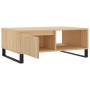 Mesa de centro madera de ingeniería roble Sonoma 90x60x35 cm en Mesas de centro | Comprar online en Foru.es
