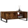 Mesa de centro madera de ingeniería roble ahumado 90x60x35 cm en Mesas de centro | Comprar online en Foru.es