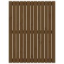 Cabecero cama pared madera maciza pino marrón miel 82,5x3x110cm de vidaXL, Cabeceros y pies de cama - Ref: Foro24-824956, Pre...