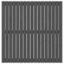 Wandbett-Kopfteil aus massivem Kiefernholz in Grau, 108 x 3 x 110 cm von vidaXL, Kopf- und Fußteile - Ref: Foro24-824925, Pre...
