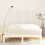 Cabecero cama de pared madera maciza pino blanco 146,5x3x110 cm de vidaXL, Cabeceros y pies de cama - Ref: Foro24-824944, Pre...