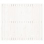 Cabecero de cama pared madera maciza pino blanco 127,5x3x110 cm de vidaXL, Cabeceros y pies de cama - Ref: Foro24-824939, Pre...