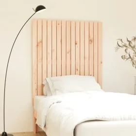 Solid pine wood wall bed headboard 95.5x3x110 cm by vidaXL, Headboards and footboards - Ref: Foro24-824933, Price: 57,25 €, D...