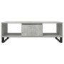 Mesa de centro madera de ingeniería gris hormigón 104x60x35 cm en Mesas de centro | Comprar online en Foru.es