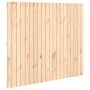 Wandbett-Kopfteil aus massivem Kiefernholz, 127,5 x 3 x 110 cm von vidaXL, Kopf- und Fußteile - Ref: Foro24-824938, Preis: 81...