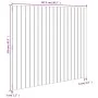 Wandbett-Kopfteil aus massivem Kiefernholz, 127,5 x 3 x 110 cm von vidaXL, Kopf- und Fußteile - Ref: Foro24-824938, Preis: 81...