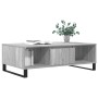 Mesa de centro madera de ingeniería gris Sonoma 104x60x35 cm en Mesas de centro | Comprar online en Foru.es