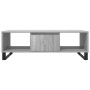Mesa de centro madera de ingeniería gris Sonoma 104x60x35 cm en Mesas de centro | Comprar online en Foru.es