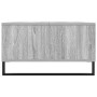 Mesa de centro madera de ingeniería gris Sonoma 104x60x35 cm en Mesas de centro | Comprar online en Foru.es
