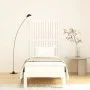 Solid white pine wood wall bed headboard 82.5x3x110 cm by vidaXL, Headboards and footboards - Ref: Foro24-824954, Price: 49,7...