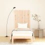 Cabecero de cama de pared madera maciza de pino 82,5x3x110 cm de vidaXL, Cabeceros y pies de cama - Ref: Foro24-824953, Preci...