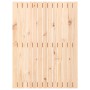 Cabecero de cama de pared madera maciza de pino 82,5x3x110 cm de vidaXL, Cabeceros y pies de cama - Ref: Foro24-824953, Preci...