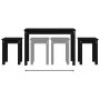 Mesas apilables 3 piezas madera maciza de pino negro de vidaXL, Mesas auxiliares - Ref: Foro24-824982, Precio: 57,41 €, Descu...