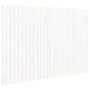 Cabecero de cama de pared madera maciza pino blanco 166x3x110cm de vidaXL, Cabeceros y pies de cama - Ref: Foro24-824959, Pre...