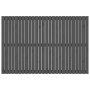 Cabecero de cama de pared madera maciza pino gris 166x3x110 cm de vidaXL, Cabeceros y pies de cama - Ref: Foro24-824960, Prec...