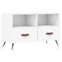 Mueble para TV madera contrachapada blanco 80x36x50 cm en Muebles TV | Comprar online en Foru.es