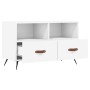 Mueble para TV madera contrachapada blanco 80x36x50 cm en Muebles TV | Comprar online en Foru.es