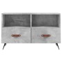 Mueble para TV madera contrachapada gris hormigón 80x36x50 cm en Muebles TV | Comprar online en Foru.es