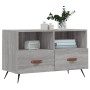 Mueble de TV madera de ingeniería gris Sonoma 80x36x50 cm en Muebles TV | Comprar online en Foru.es