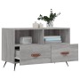 Mueble de TV madera de ingeniería gris Sonoma 80x36x50 cm en Muebles TV | Comprar online en Foru.es