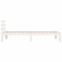 Estructura de cama madera maciza blanca 100x200 cm de vidaXL, Camas y somieres - Ref: Foro24-814745, Precio: 107,07 €, Descue...