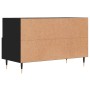 Mueble para TV madera contrachapada negro 80x36x50 cm en Muebles TV | Comprar online en Foru.es