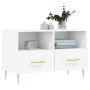 Mueble para TV madera contrachapada blanco 80x36x50 cm en Muebles TV | Comprar online en Foru.es