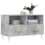 Mueble para TV madera contrachapada gris hormigón 80x36x50 cm en Muebles TV | Comprar online en Foru.es