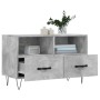 Mueble para TV madera contrachapada gris hormigón 80x36x50 cm en Muebles TV | Comprar online en Foru.es