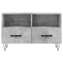 Mueble para TV madera contrachapada gris hormigón 80x36x50 cm en Muebles TV | Comprar online en Foru.es
