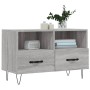 Mueble de TV madera de ingeniería gris Sonoma 80x36x50 cm en Muebles TV | Comprar online en Foru.es