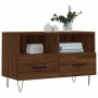 Mueble para TV madera contrachapada roble marrón 80x36x50 cm en Muebles TV | Comprar online en Foru.es