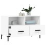Mueble para TV madera contrachapada blanco 80x36x50 cm en Muebles TV | Comprar online en Foru.es