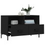 Mueble para TV madera contrachapada negro 80x36x50 cm en Muebles TV | Comprar online en Foru.es