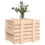Caja de almacenaje madera maciza de pino 58x40,5x42 cm de vidaXL, Cestas para almacenaje - Ref: Foro24-824993, Precio: 72,54 ...