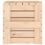 Caja de almacenaje madera maciza de pino 58x40,5x42 cm de vidaXL, Cestas para almacenaje - Ref: Foro24-824993, Precio: 73,45 ...